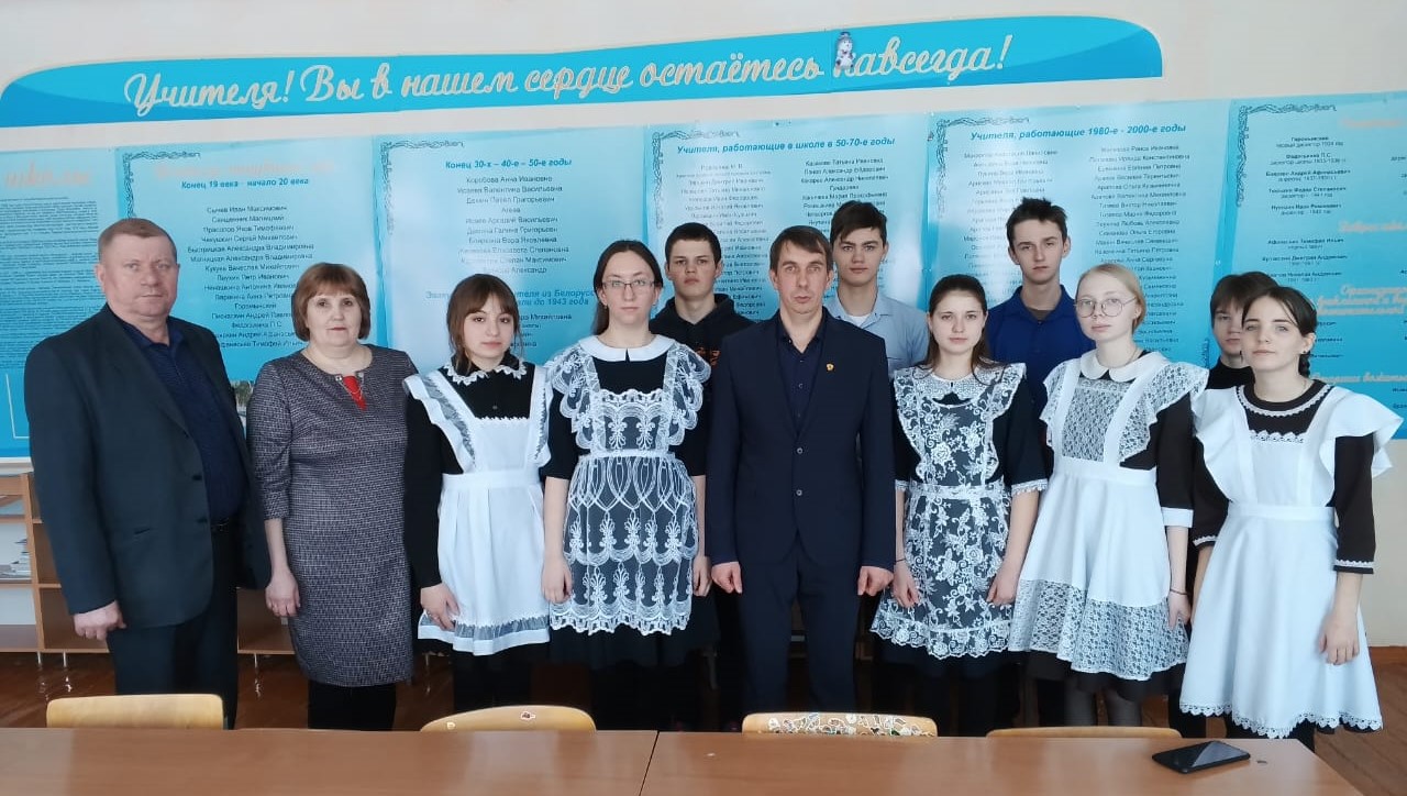 Встреча школьников  с депутатом